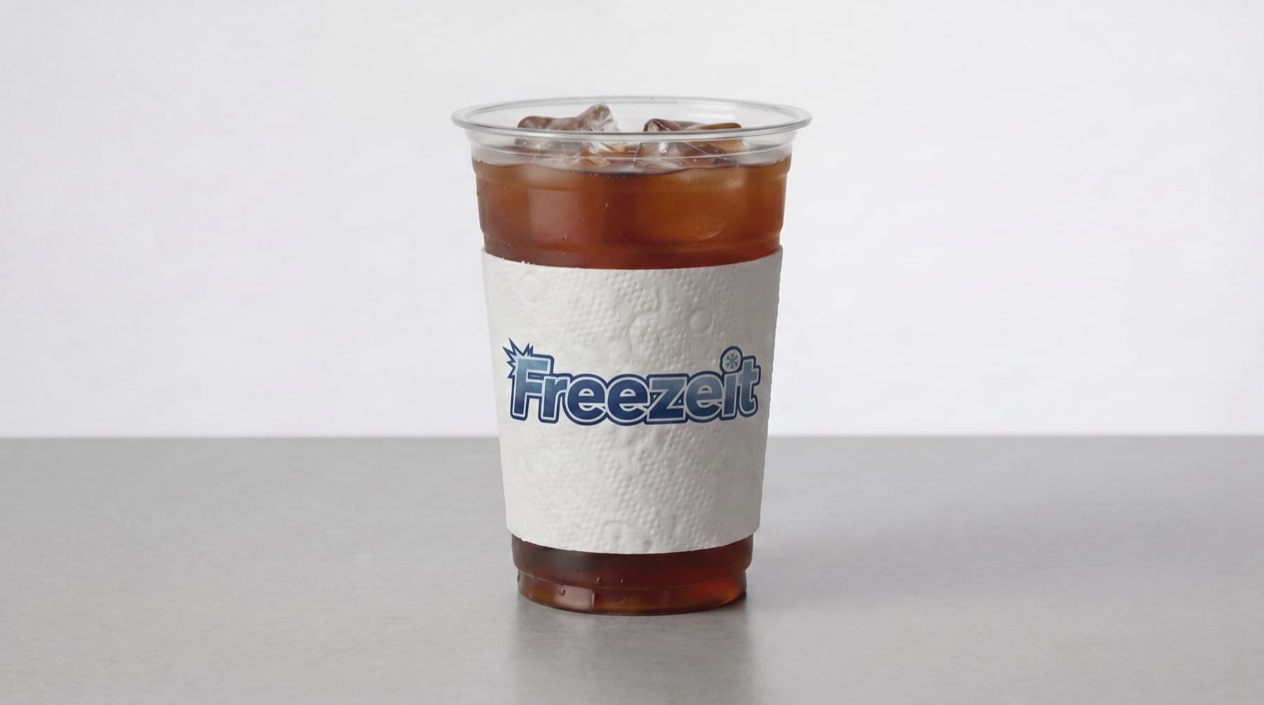 Drink with Freezeit Insulated Pocket Tissue — clean and dry